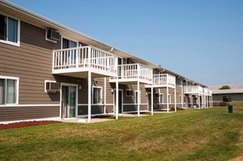 Private balcony or walk-out patio